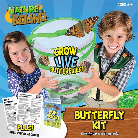 Snapklik.com : Nature Bound Butterfly Growing Kit - Live Caterpillar To ...