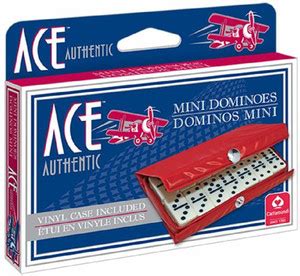 Cartamundi Ace Mini Dominoes Party & Fun Board Game - Ace Mini Dominoes ...