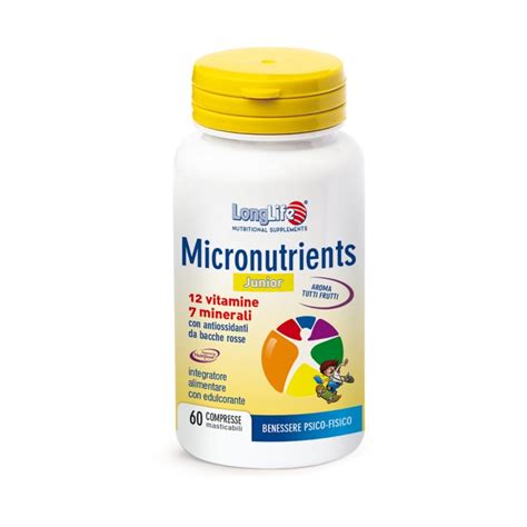 Micronutrients Junior 60 Chewable Tablets - Loreto Pharmacy