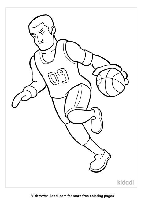 Sports Printable Coloring Pages