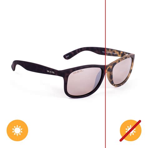 Del Sol Women's Uptown Funk Color-Changing Sunglasses - Tortoise to ...