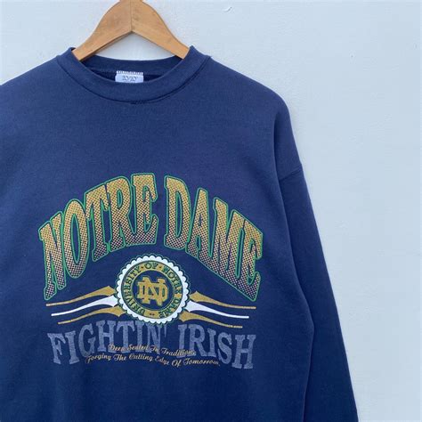 UNIVERSITY Of NOTRE DAME Sweatshirt Sweater - Bluefink