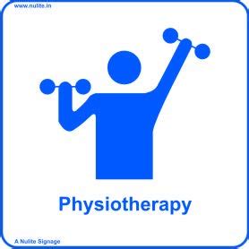 PHYSIOTHERAPY Vinyl sticker on foam Nulite ANPR 0018 GG : Amazon.in ...