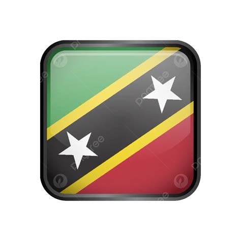 Saint Kitt Flag Vector, Saint Kitts, Flag, Saint Kitt Flag PNG and ...