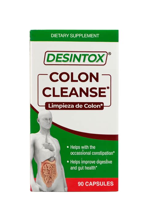 DESINTOX COLON CLEANSE 90 Capsulas - DEL NORTE STORE
