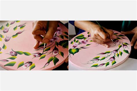 D'source Design Gallery on One Stroke Painting Process - Bengaluru ...