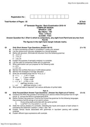 Lecture 1 - class 1 - ESc101 : Fundamental of Computing I Semester 2008 ...