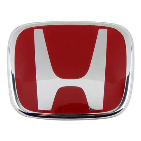 Honda Genuine Red H Emblem 06-11 Civic 02-06 RSX Rear : Amazon.in: Car ...