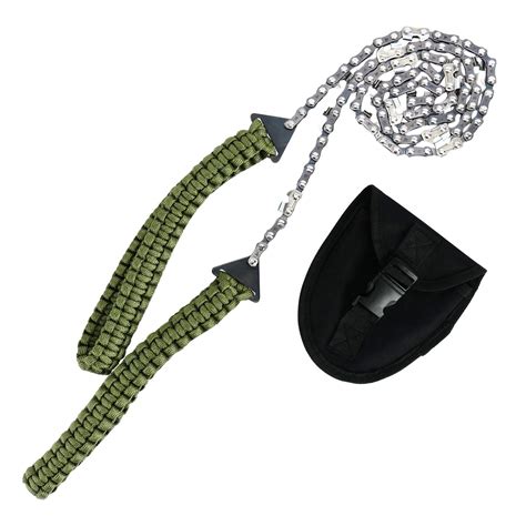 Pocket Chainsaw 36 Inch Long Chain Best Compact Folding Hand Saw Tool ...