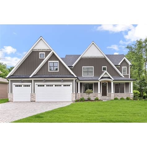 James Hardie Statement Collection HZ5 Straight Fiber Cement Smooth ...