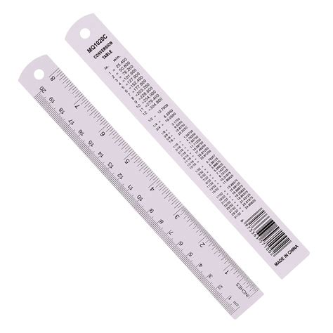 Uxcell 20cm/8" Metal Ruler, 2 Pack Aluminum Alloy Rulers with ...