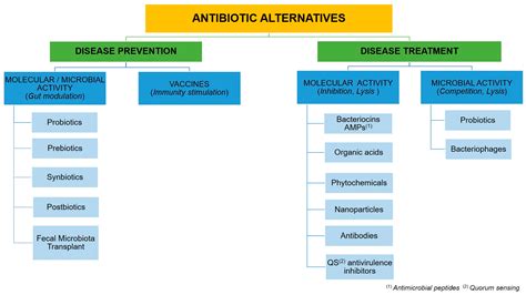 Probiotics as Antibiotic Alternatives for Human and Animal Applications