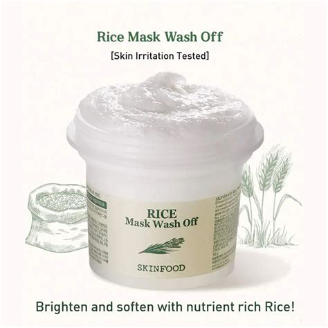 Skinfood: Rice Mask Wash Off - 100ml