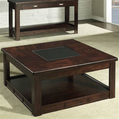 Top 30 of Square Dark Wood Coffee Table