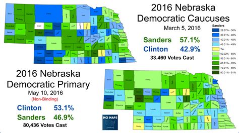 How Caucuses vs Primaries Can Lead to Different Results - MCI Maps ...