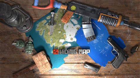 How to Hide Rust Map While Streaming 的图像结果