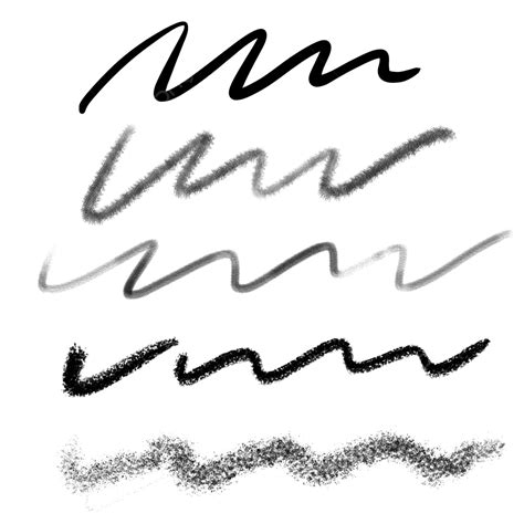 Psd Pencil Textured Brushes