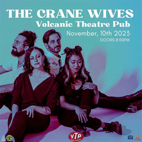 The Crane Wives and TOMI Tickets at Volcanic Theater Pub in Bend by ...