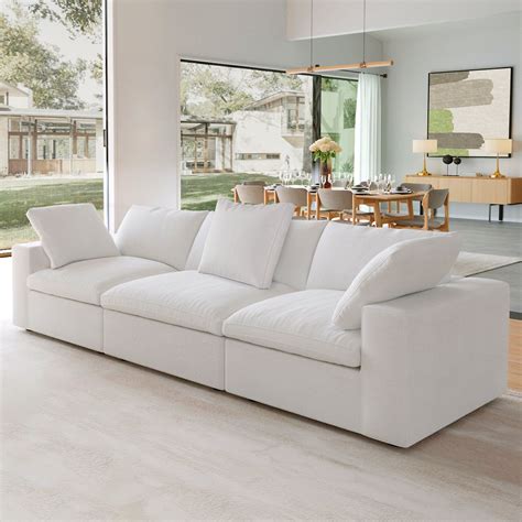 Latitude Run® Modular Sectional Sofa Cloud Couch For Living Room, Down ...