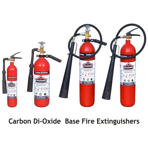 Eco Fire Co2 Type 4.5 Kg Fire Extinguisher (Red and Black) : Amazon.in ...