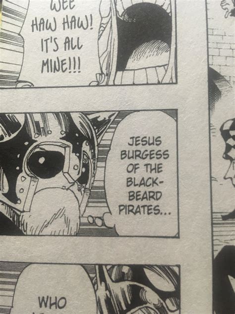 Does Jesus exist in the one-piece world or is this just a bad translation? : r/OnePiece