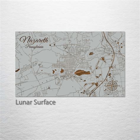 Nazareth, Pennsylvania Street Map