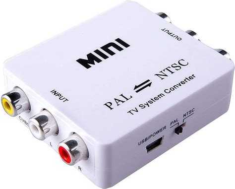 Buy Tobo PAL/NTSC Mini Bi-Directional HD Video Converter TV System ...