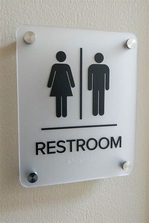 Restroom Signage 的图像结果
