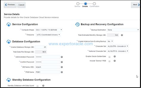 Image result for CreateDatabase in Console Oracle