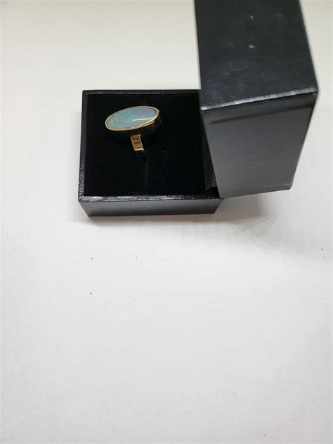 Opal Doublet Set Dress Ring - Premier Pawnbrokers