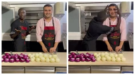 TikTok stars Khaby Lame and CZN Burak star in viral video with over 66 ...