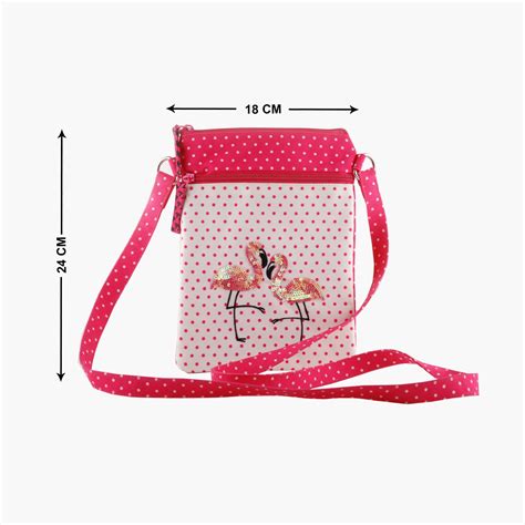 Buy PINAKEN Flamingo Blush Multicolour Printed Sling Bag from Pinaken ...