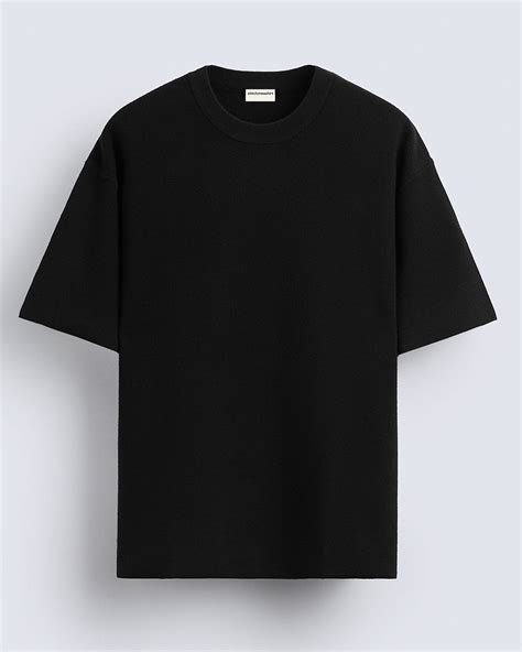 Black Basic - Oversized T-shirt