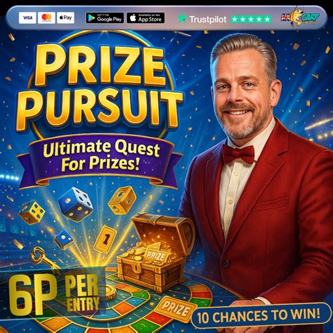 PRIZE PURSUIT 10 CHANCES TO WIN BIG PRIZES INSTANTLY £250 CREDIT AUTO ...