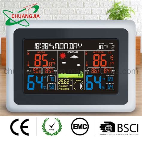 Image result for Digital Weather Clock