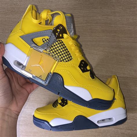 Air jordan 4 retro “Lighting” 2021 - Depop