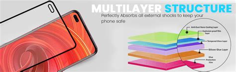 EITANSHA CREATION Full Glue Ceramic Matte Finish Screen Protector ...