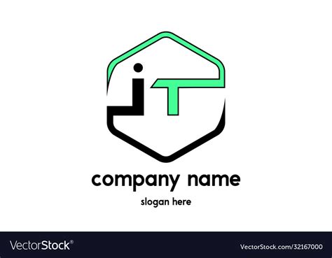 It logo Royalty Free Vector Image - VectorStock