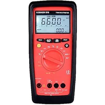 RISHABH 616 Digital Multimeter: Amazon.in: Industrial & Scientific