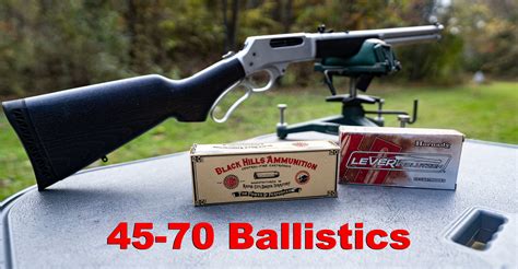 45-70 Ballistics Chart & Other Information