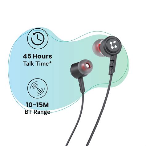 LYNE Rover 8 40 Hours Music Time Bluetooth Neckband with Game Mode ...