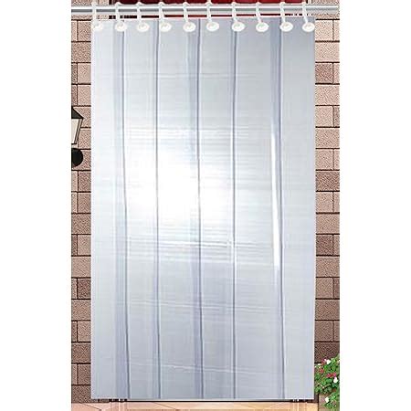 Buy Kuber Industries 1 mm Thick PVC 6 Strips AC Curtain for Offices ...