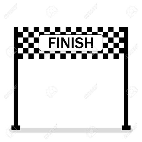 Printable Finish Line Banner - Printable Word Searches