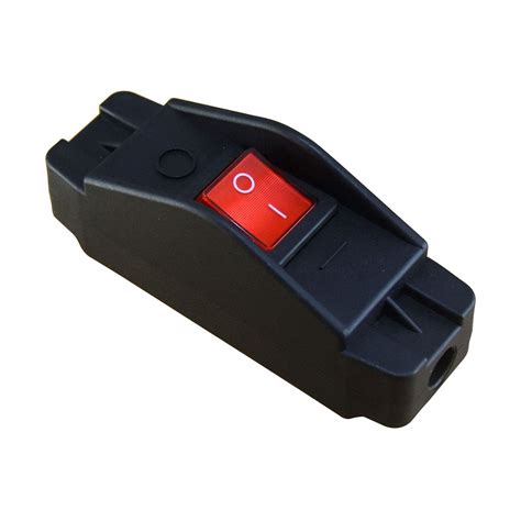 Heavy Duty Inline Cord Switch 16A 250V 20A 125V,Large Current in-Line ...
