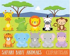 Baby Jungle Animal Clipart by Safari Baby Animals Clipart Jungle Animals Clipart Zoo Baby Jungle Animal Clipart