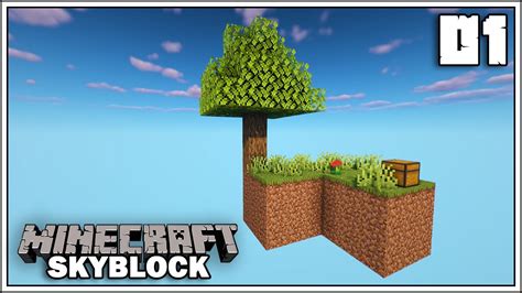 LET'S GET STARTED! MINECRAFT SKYBLOCK SURVIVAL EPISODE 1 - YouTube
