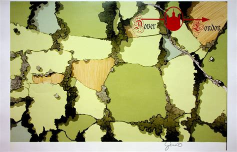 Pixie Hollow Games 2011 SIGNED Dennis Greco Production Background ...