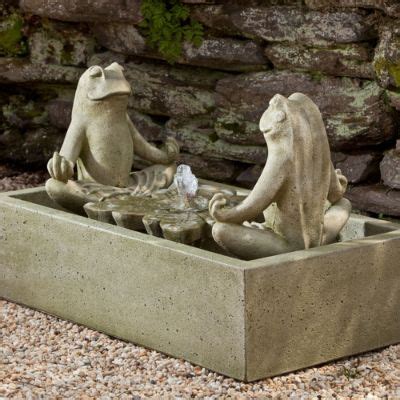 Zen Frog Fountain | Frontgate