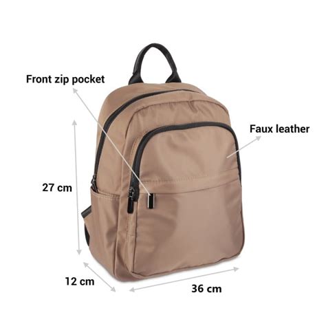 Buy Mochi Women Beige Backpack Online | SKU: 66-236-20-10 – Mochi Shoes