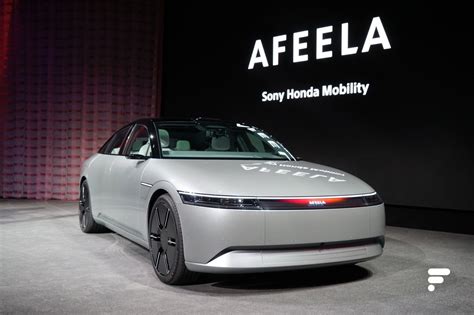 Voici la voiture électrique de Sony, elle se nomme Afeela - News View - KAAYXOL